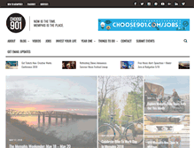 Tablet Screenshot of choose901.com